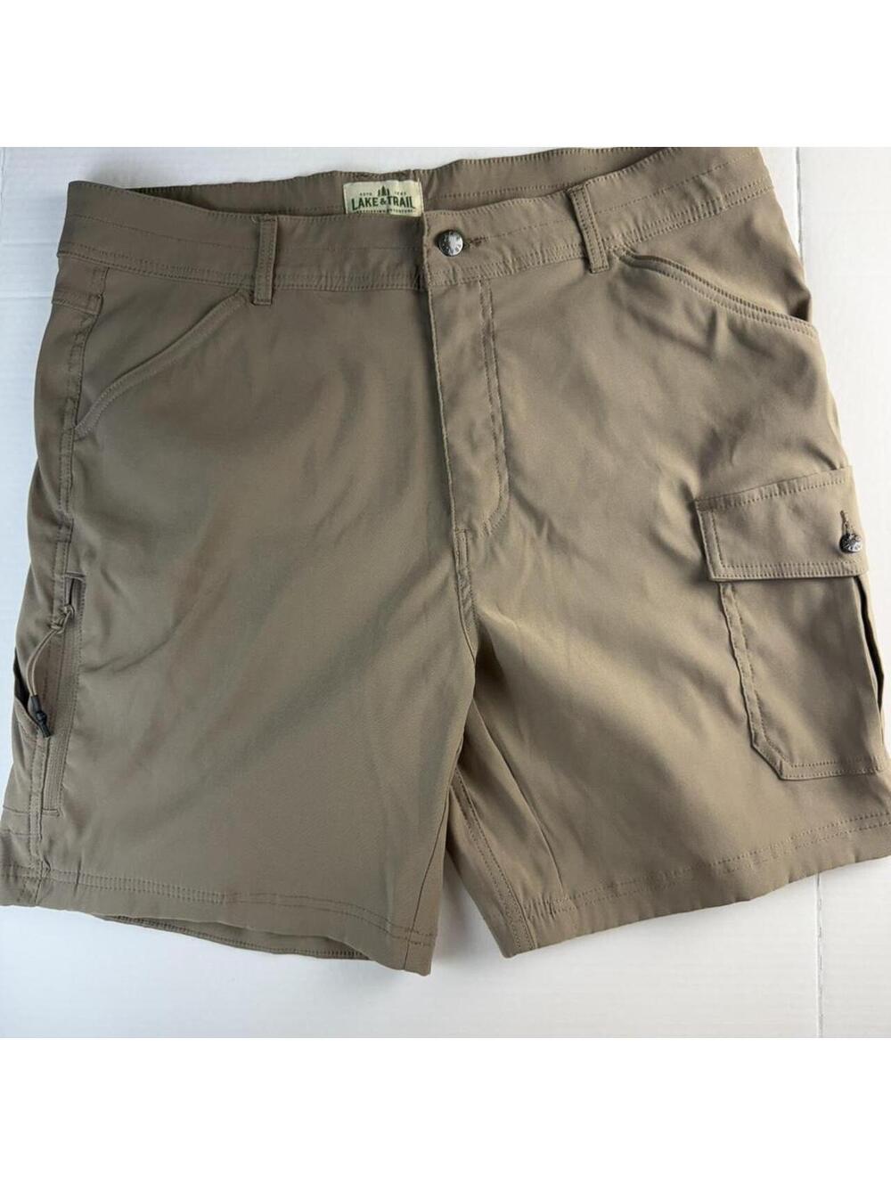 Men's Tan and Khaki Shorts